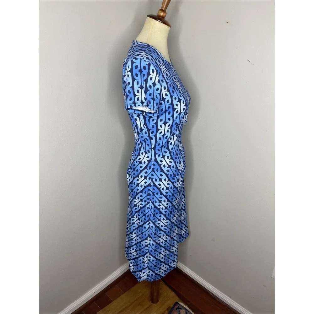 J. McLaughlin Elora Dress Catalina‎ Cloth in Mini Block Chain Small S - Picture 4 of 9